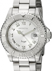 Invicta Women's 14320 Angel Analog Display Swiss Quartz Silver Watch