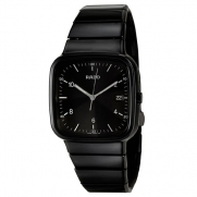 Rado Men's R28887162 R5.5 Analog Display Swiss Quartz Black Watch