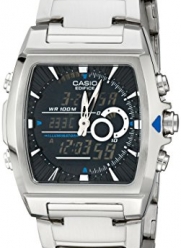 Casio Men's EFA120D-1AV Ana-Digi Edifice Thermometer Bracelet Watch