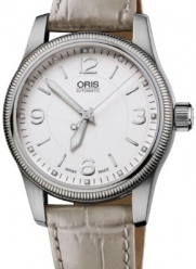 Oris Swiss Hunter Team PS Edition Automatic Silver Dial Ladies Watch 01 733 7649 4091 Set-LS