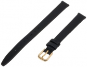 Voguestrap TX421912 Allstrap 09mm Black Regular-Length Genuine Leather Watchband