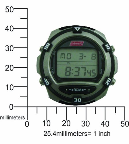 Coleman Men's 40298 Digital Dual Time Sport Watch, Coleman, Coleman, 40298